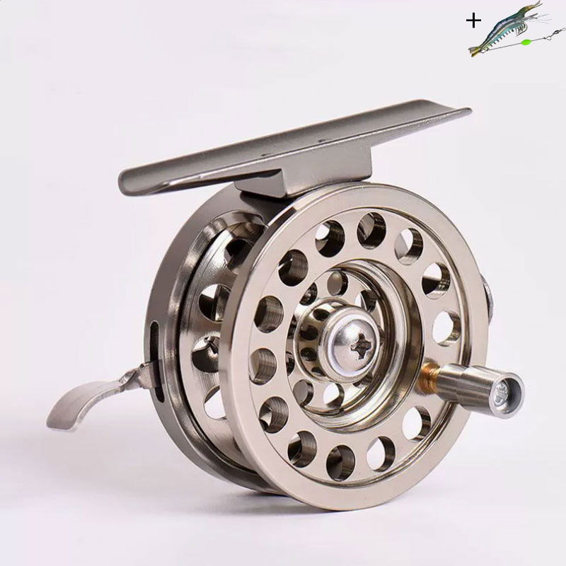 Ice Fishing Reel - Reel Pancing CNC dari Paduan Aluminium
