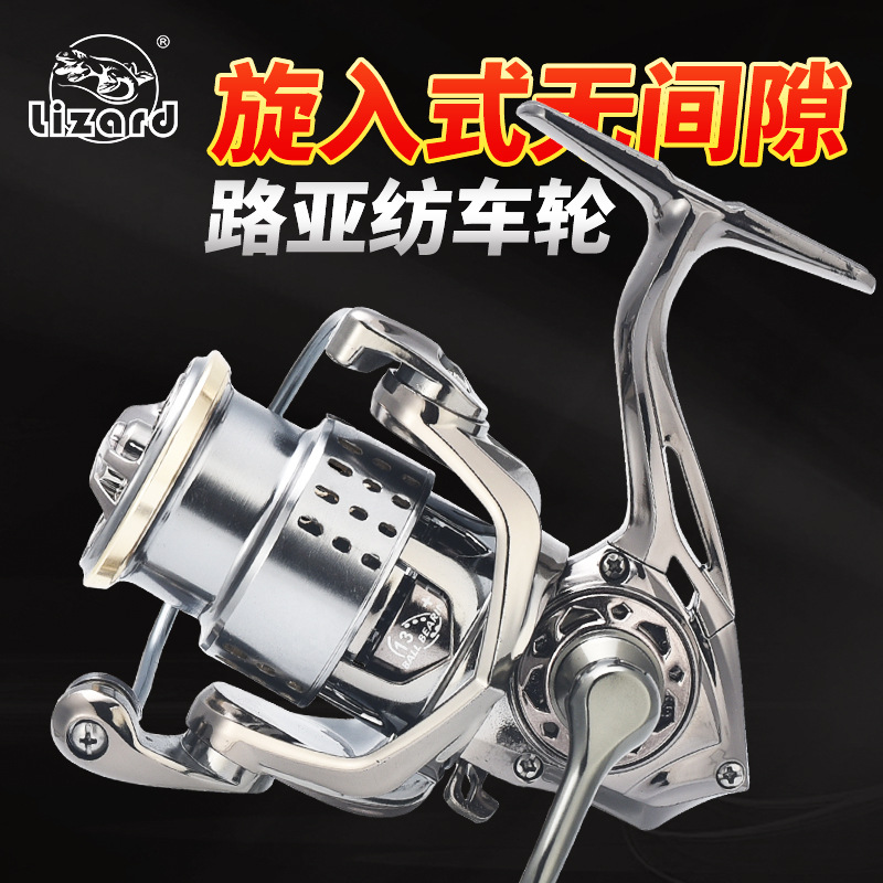 Ice Fishing Reel - Reel Pancing Putar dengan Spool Dangkal,