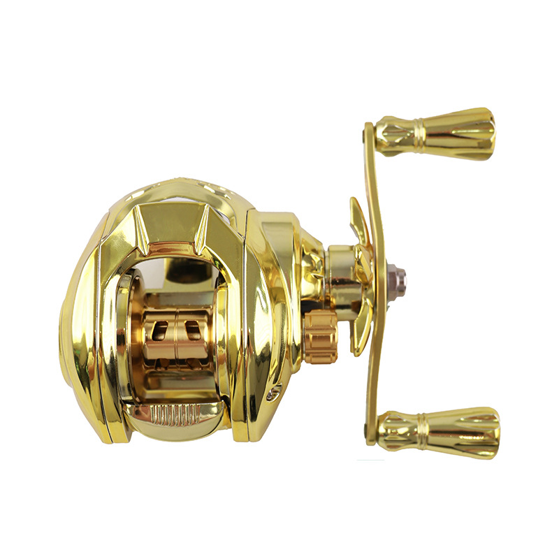 Ice Fishing Reel - Reel Pancing Baitcasting Full Metal Warna