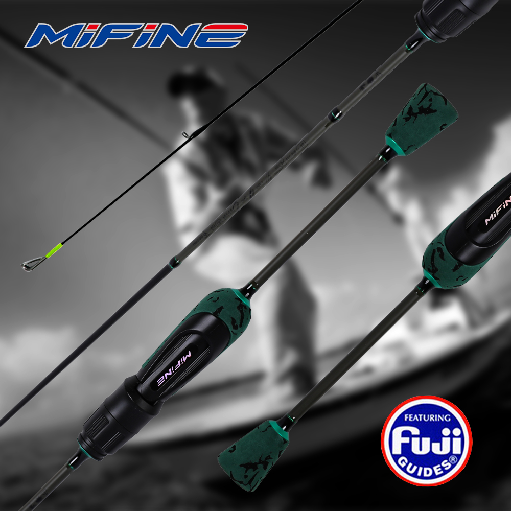 Trolling Reel - MIFINE joran pancing berputar ringan, tongkat