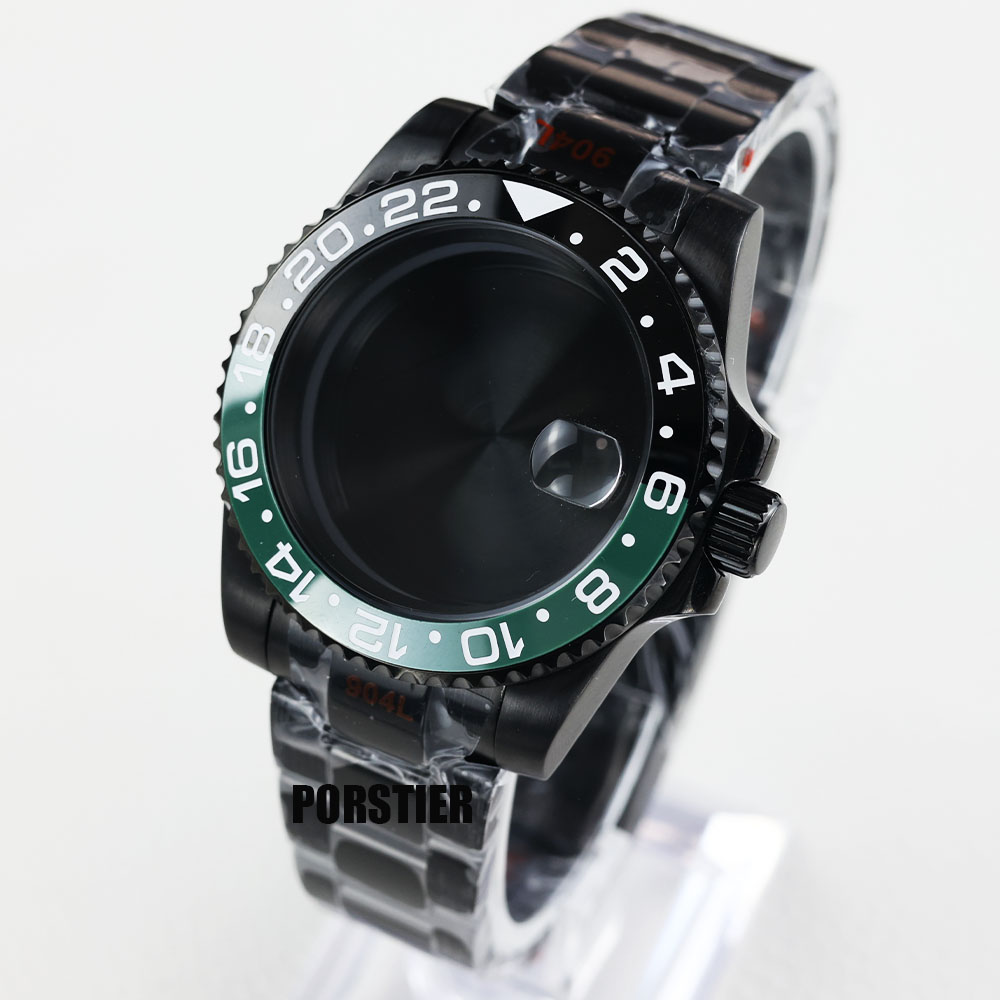 Kotak jam tangan pvd hitam 40m - Reel Case ulasan dan harga
