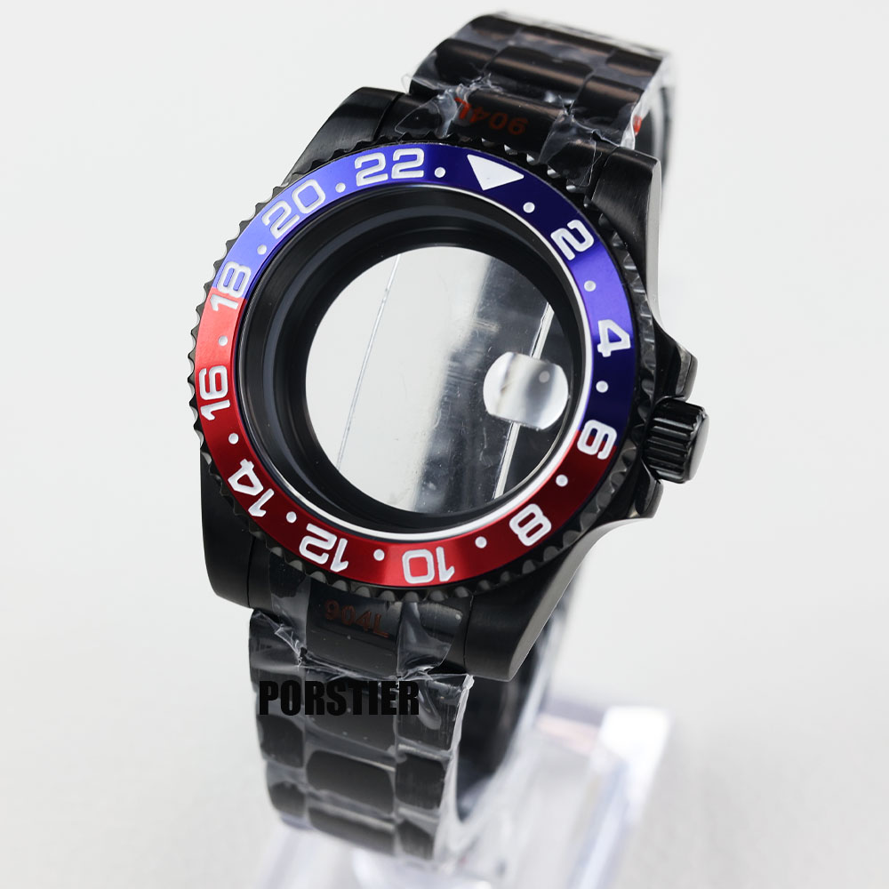 Kotak jam tangan pvd hitam 40m - Reel Case ulasan dan harga