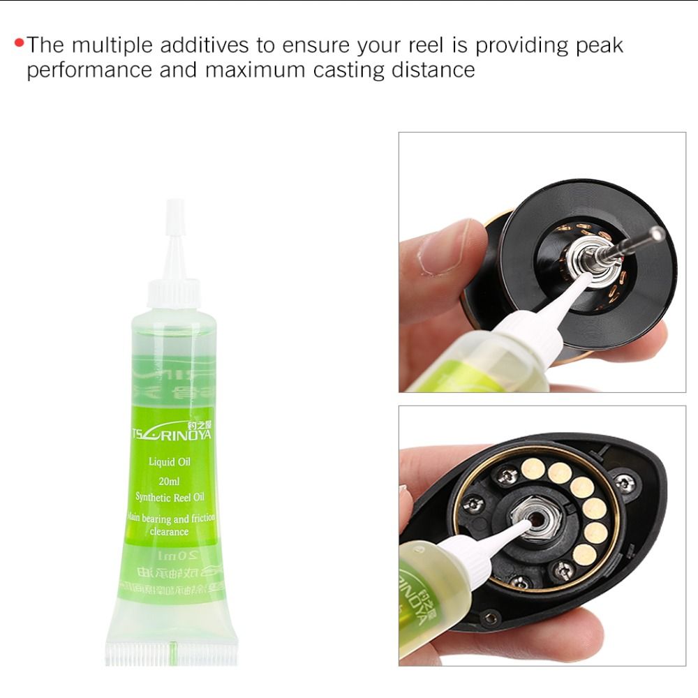 1 set Pelumas Bantalan Pancing - Reel Grease ulasan dan harga