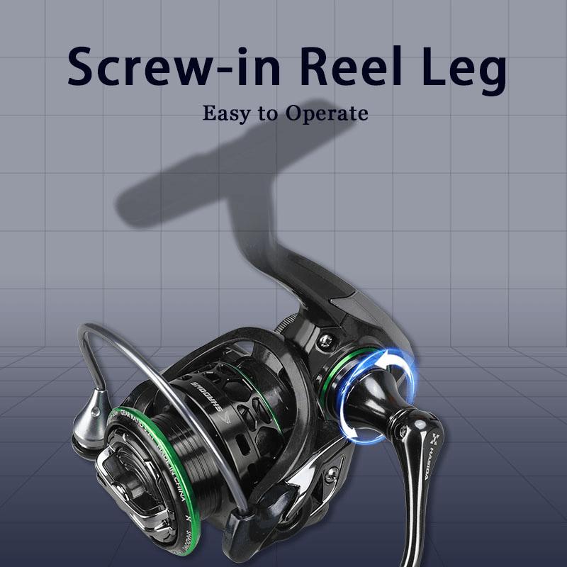 Reel Spinning HASIDA Verdant B - Kastking Reel Zephyr ulasan dan harga