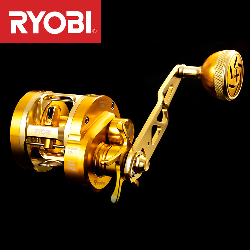 Reel pancing JapanRYOBIRyobiVA - Ice Fishing Reel ulasan dan harga